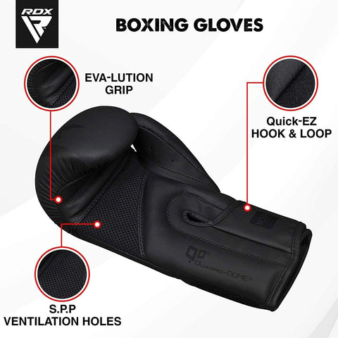 RDX F15 Noir Gant de Boxe
