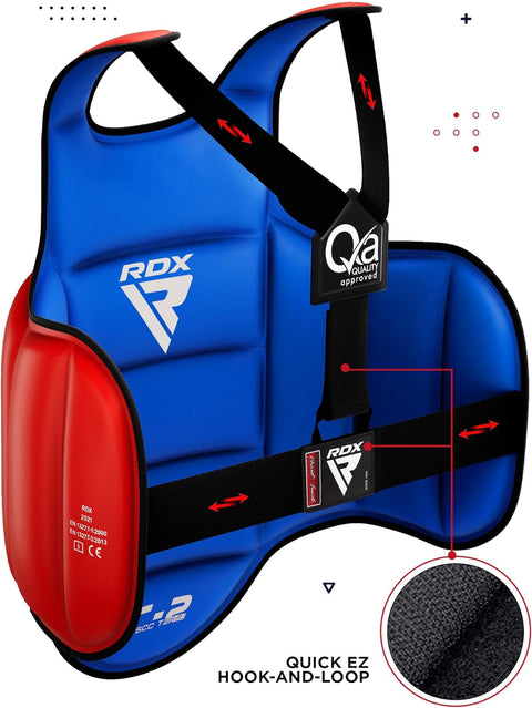 RDX T2 Protection de Plastron de Karaté