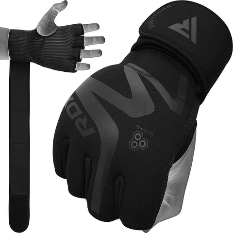 RDX T15 Noir Gants Intérieurs Rembourrés En Gel