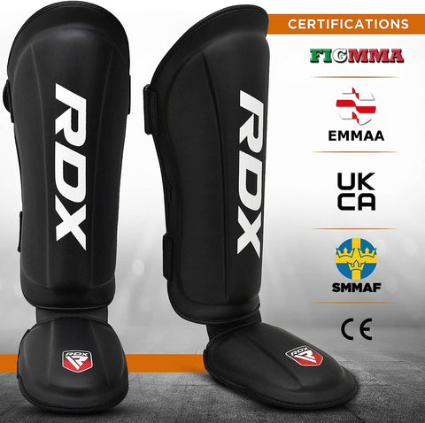 RDX T1 Protège-tibias en cuir