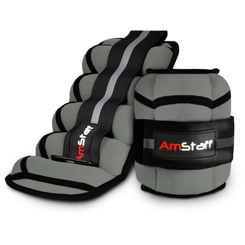 AmStaff Fitness Adjustable Ankle Weights - Pair