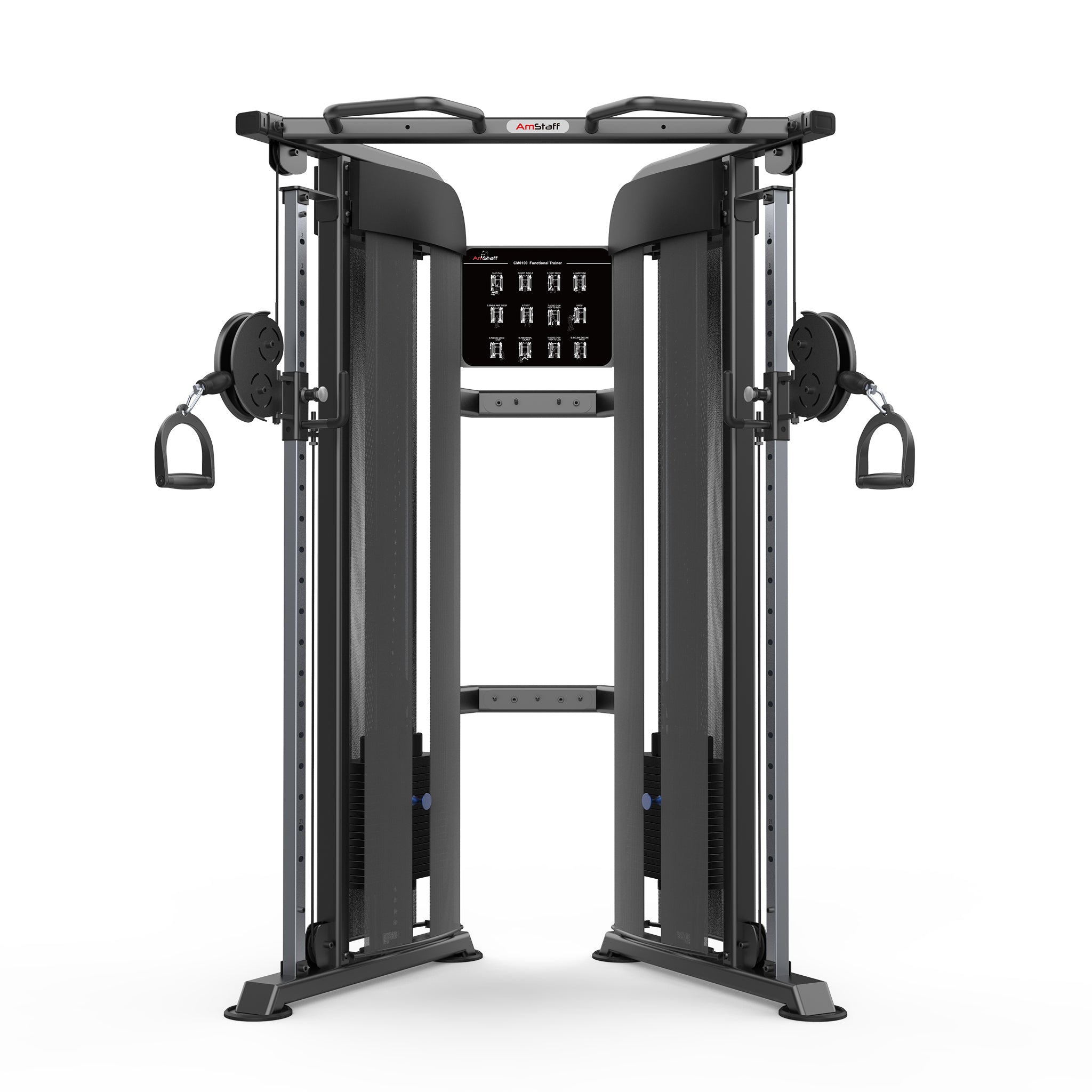 AmStaff Fitness DF2109 Single Stack Plate-Loaded Trainer