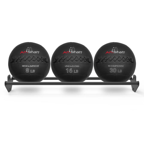 Rangement mural pour ballons de fitness AmStaff pour plate-forme