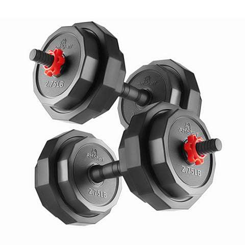 AmStaff 3-in-1 Adjustable Weight Set