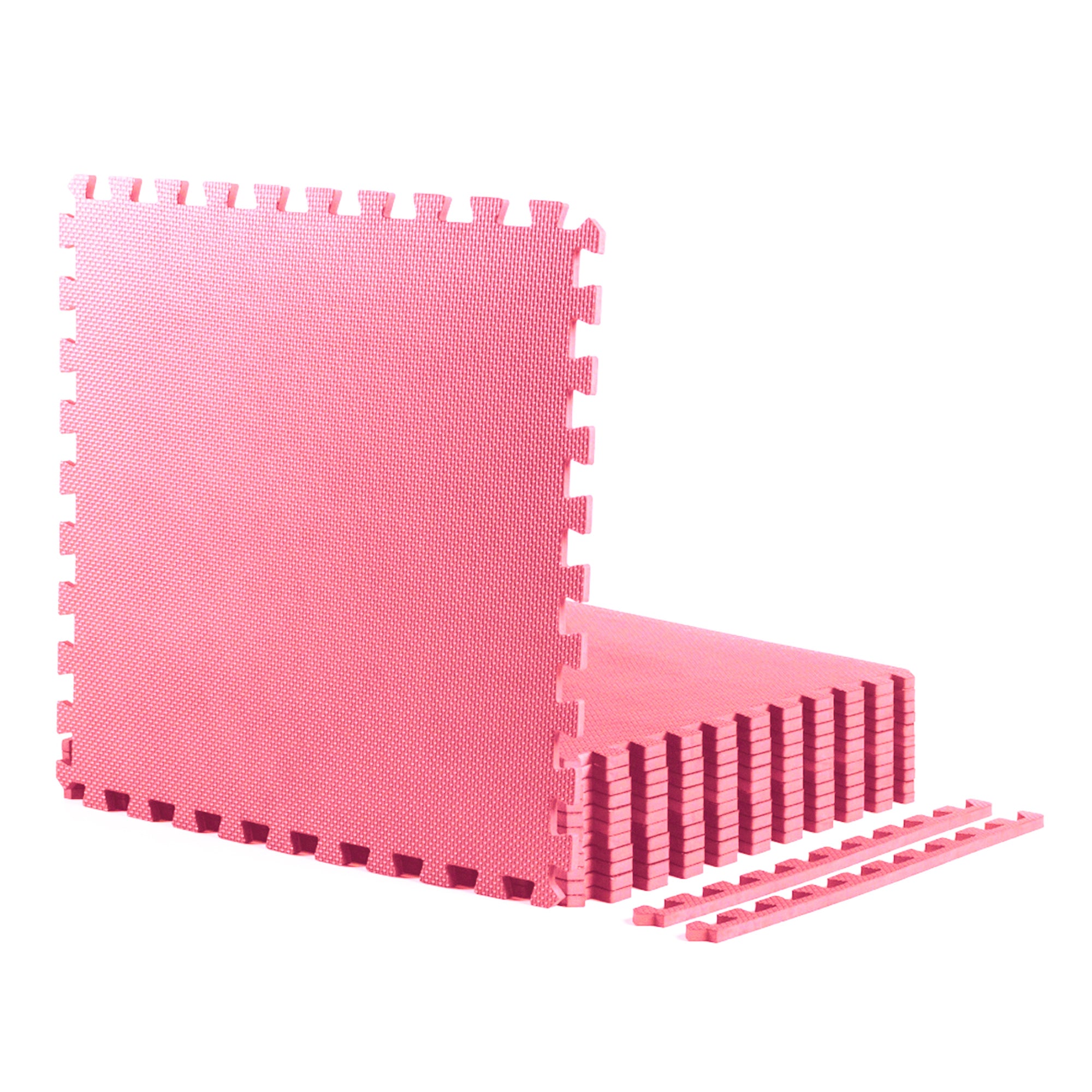 Pink Heavy-Duty Interlocking Foam Mat – Fitness Avenue