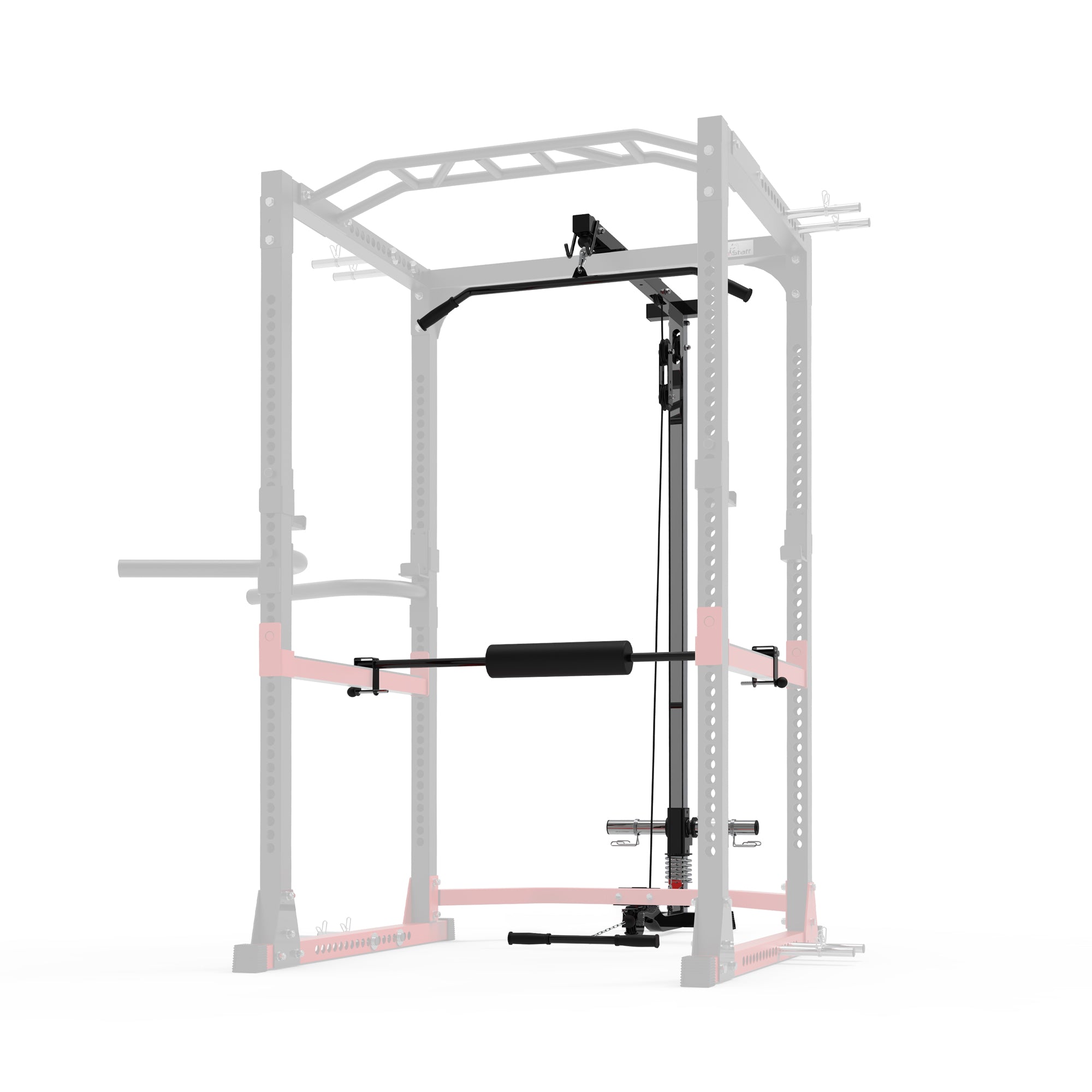Lat/Pull Down Attachment for TR023 TR025 Power Racks TR025B