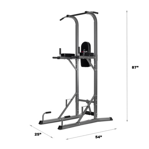 AmStaff TCR1001 Power Tower Vertical Knee Raise Dip Station - TR026A