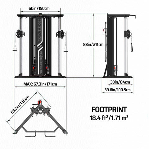 AmStaff Fitness FT-300 Functional Trainer