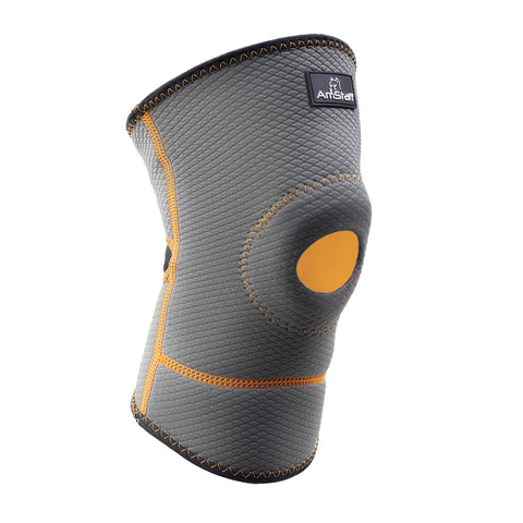 AmStaff Fitness Neoprene Support Sleeve with Centre Hole - Knee