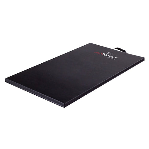 Tapis d'exercice noir de 2 pi x 4 pi