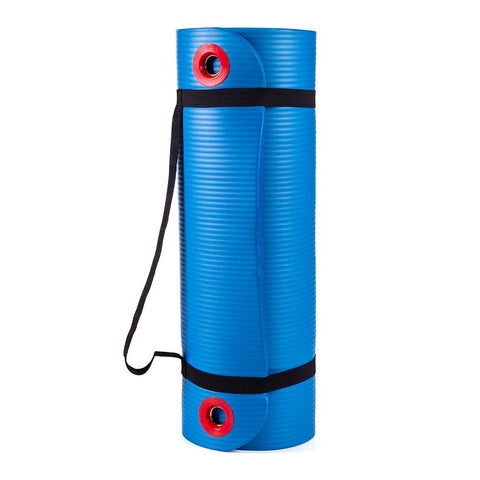 Tapis de yoga d'exercice 72" X 24" X 3/5" - Antidérapant