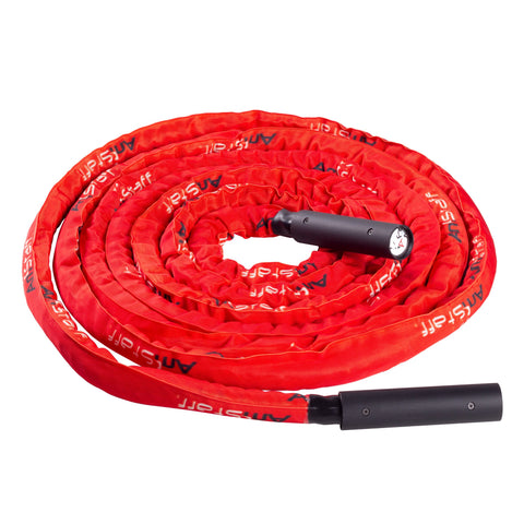 AmStaff Fitness 30' Premium Undulation Rope / Battle Rope with Sleeve 1.5"