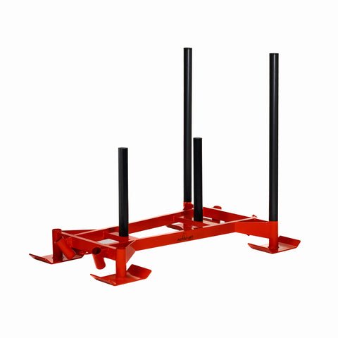 AmStaff Fitness Prowler Traîneau Pro - Rouge