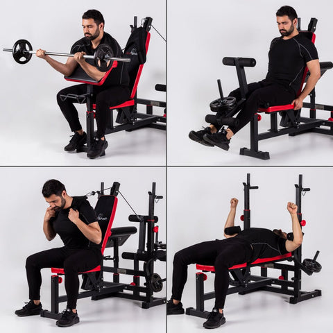 AmStaff Fitness DF-1323 Multifunctional Press Bench