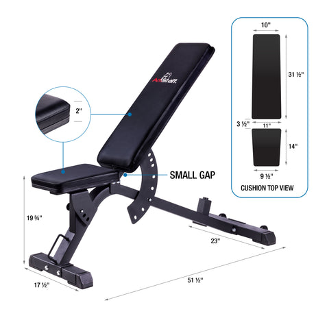 AmStaff Fitness TT1103B Multi-FID Commercial Series Bench