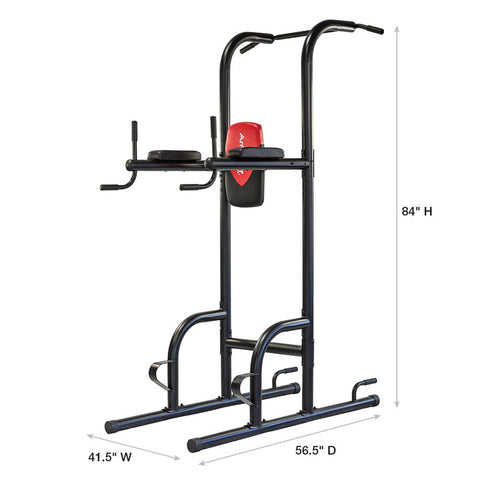 AmStaff Fitness PT1000 Power Tower Vertical Knee Raise Dip Station