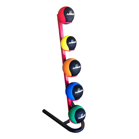AmStaff Fitness TR201C Support pour médecine-ball - 5 balles