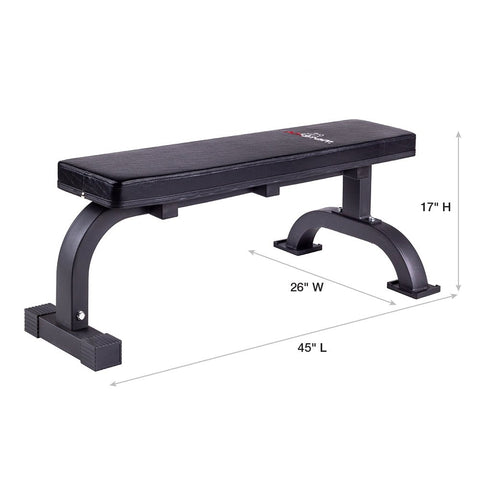 AmStaff TS015L Commercial Heavy-Duty Flat Bench