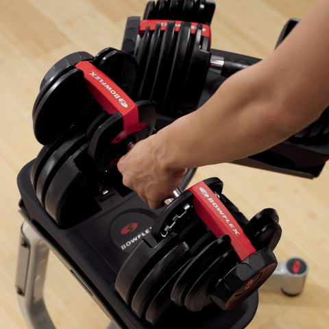 Bowflex SelectTech 552 haltères réglables avec support