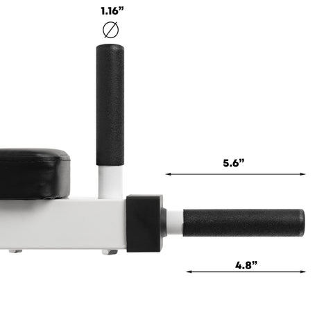 AmStaff Dip Bar Knee Raise Bars - Wall Mounted