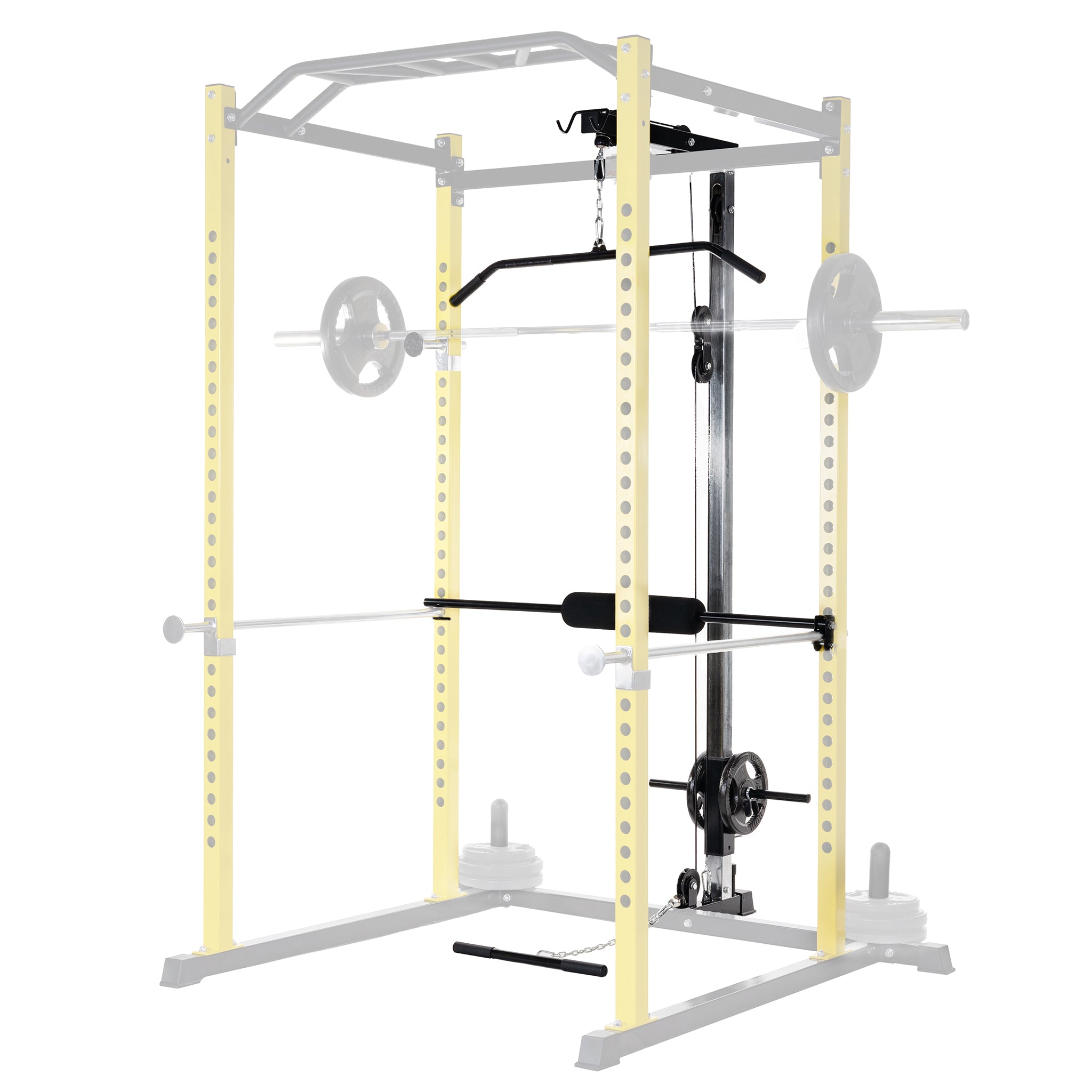 Lat Attachment Fit 505 Power Rack Lat/Pull Down Attachment For