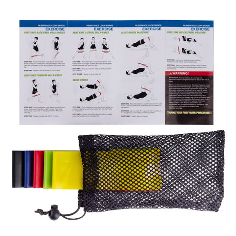 Exercise Resistance Mini Bands Combo