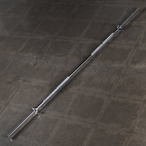 Regular Solid Chromed 60 Inch Bar - Threaded