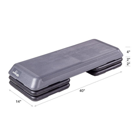Step - Aerobic Stepper 4 in - 8 in - Fitness Avenue