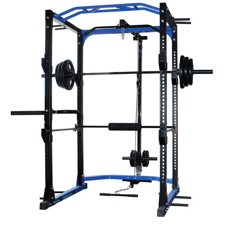 AmStaff TR023 Power / Squat Rack with Lat Pull Down
