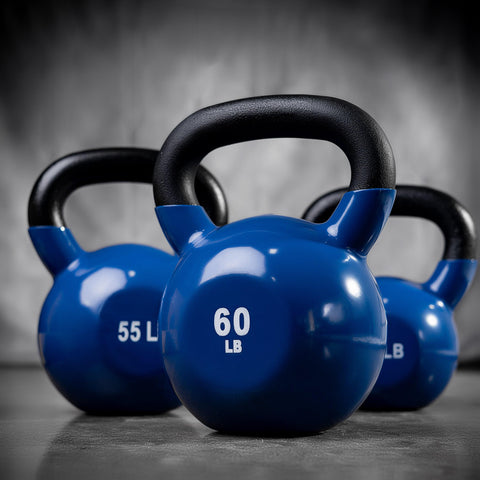 Vinyl Dipped Kettlebell - Fitness Avenue