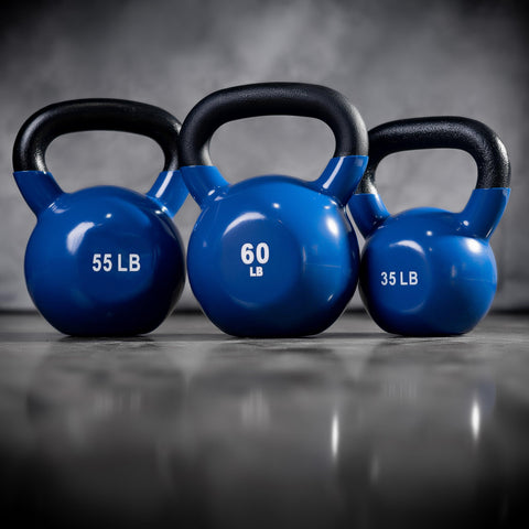 Vinyl Dipped Kettlebell - Fitness Avenue