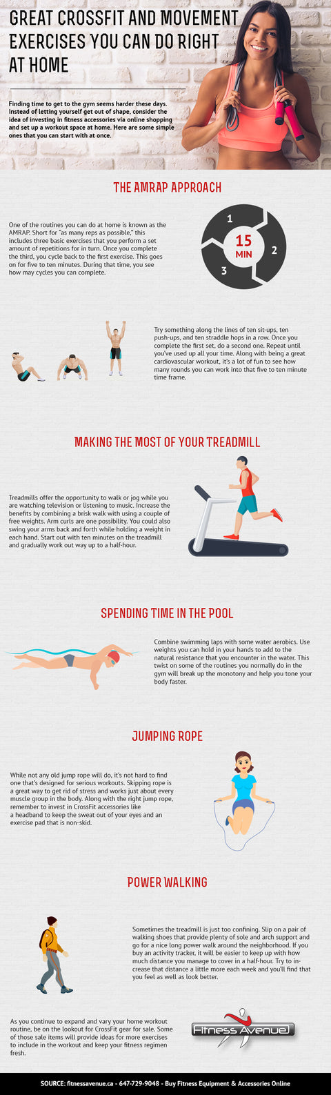 Great Crossfit and Movement Exercises You Can Do Right at Home