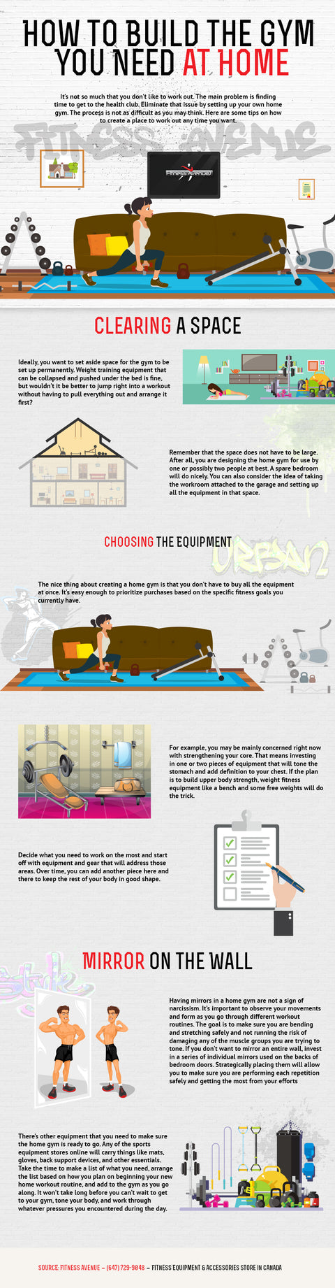 How to Build the Gym You Need at Home