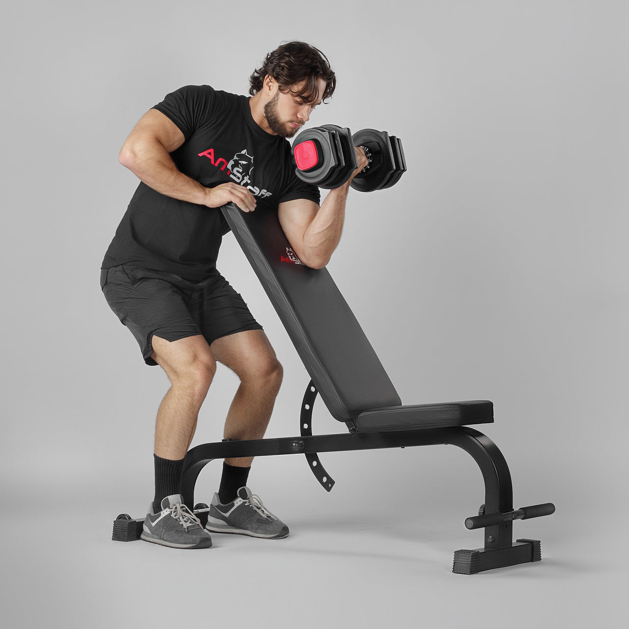 3in1 Adjustable Dumbbell/Kettlebell/Barbell Set (2-43lbs) - Elevate ...