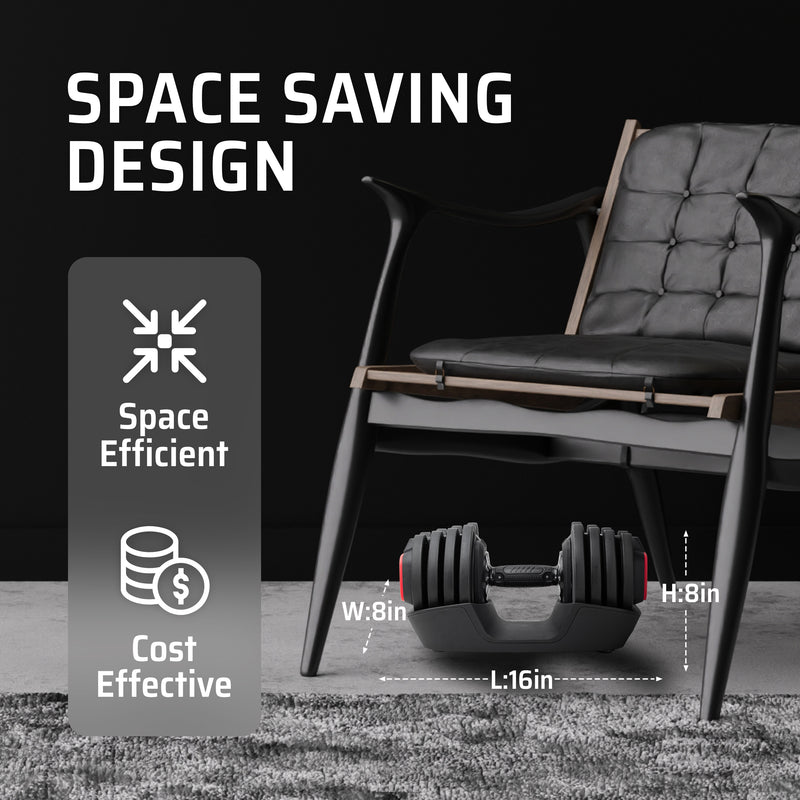 Space-Saving Footprint