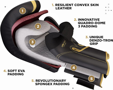 RDX F6 Kara Matte Boxing Training Gloves