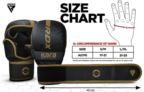RDX F6 Kara Mma Sparring Gloves