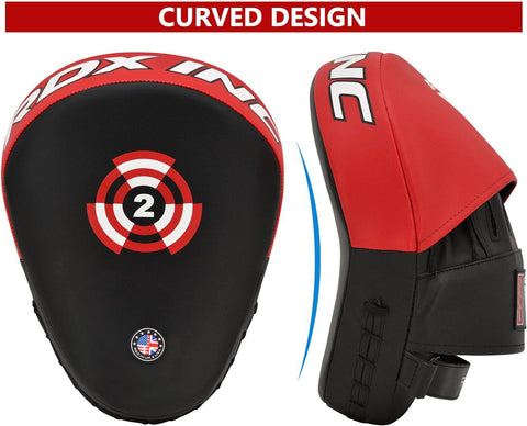 RDX T1 Curved Boxing Focus Mitts