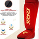 RDX SI Mma Gel Padded Lightweight Shin Instep Guard