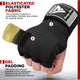 RDX Is Gel Padded Inner Gloves Hook & Loop Wrist Strap For Knuckle Protection