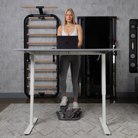 Under Desk Standing Desk Stair Stepper SpaceSmart Adjustable