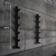 AmStaff Fitness TR305B Support de rangement pour barres de montage mural