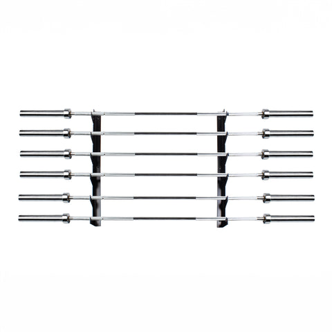 AmStaff Fitness TR305B Support de rangement pour barres de montage mural