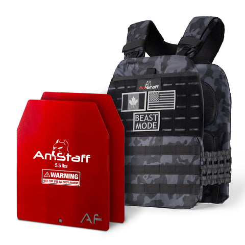 AmStaff Fitness Tactical Weighted Vest