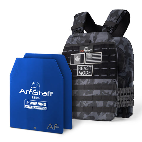 AmStaff Fitness Tactical Weighted Vest