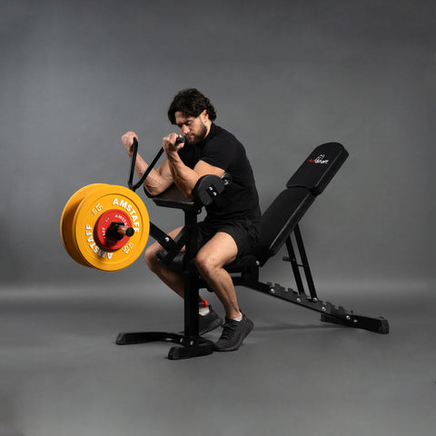 TB011F Preacher Arm Curl Attachment pour banc d'entraînement