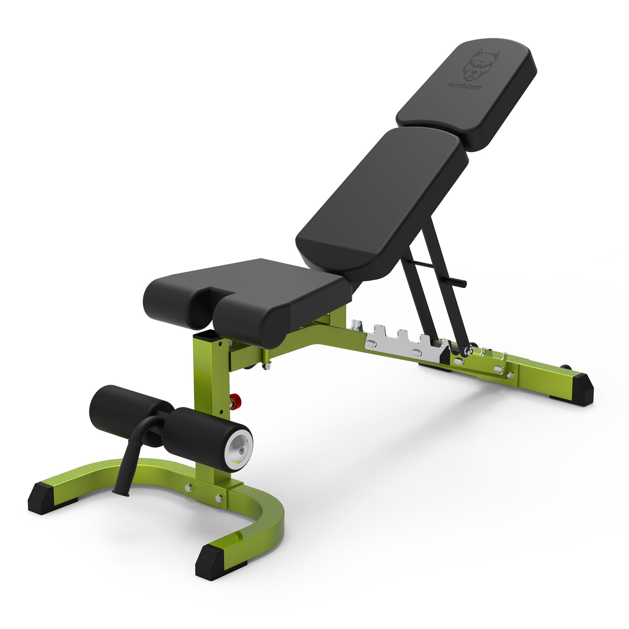 AmStaff Fitness TS009 Premium Multi-FID Bench - Green