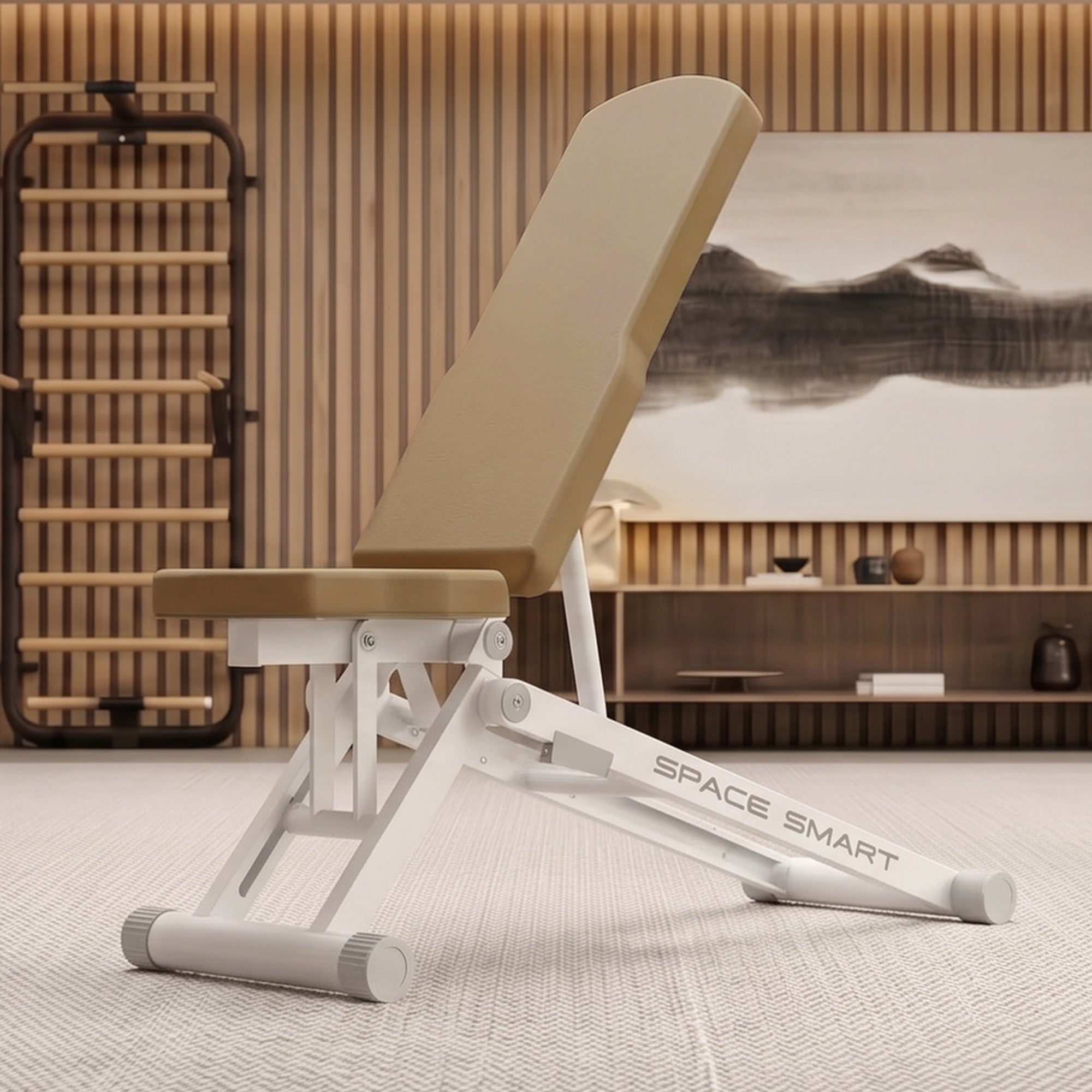 Banc de musculation pliable et réglable SpaceSmart