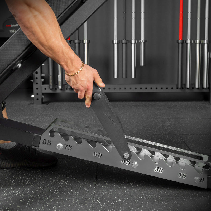 12-Angle Backrest and 5-Angle Seat Pad