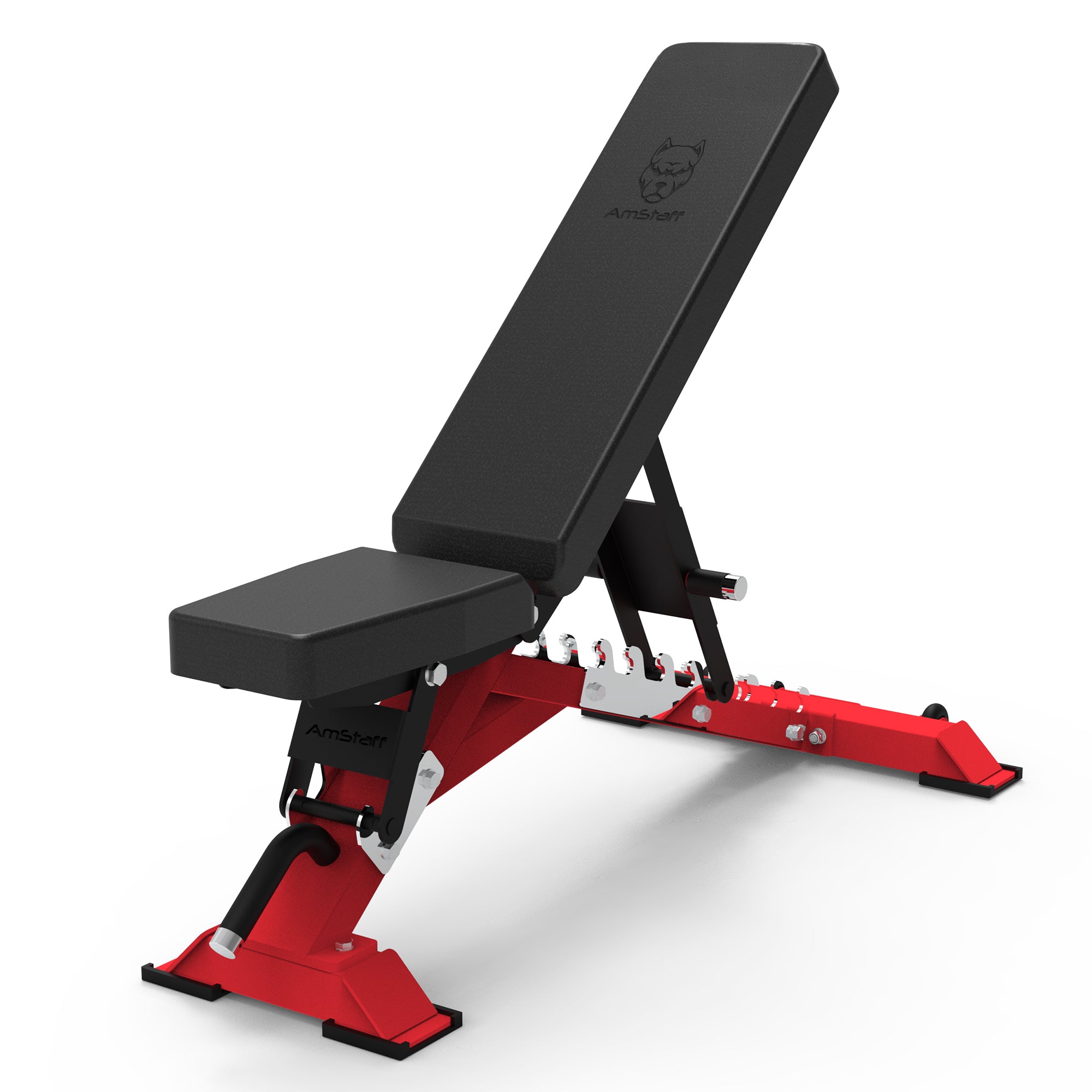 ウエイトトレーニング MBC Adjustable Bench Wide Front Foot AmStaff Fitness AF-2200 Adjustable Bench – Fitness Avenue